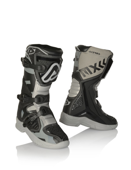 Bottes cross enfant Acerbis X-Team - Noir Gris