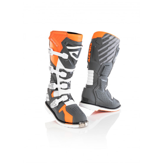 Bottes cross Acerbis X-Race - Orange Gris