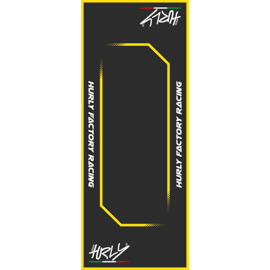 Tapis de sol environnemental HURLY 80x200cm Jaune