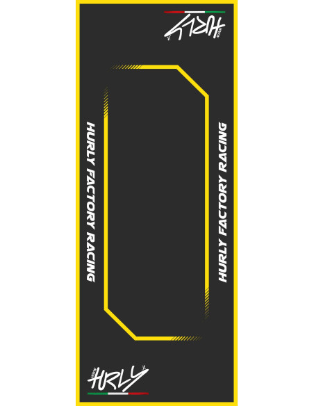 Tapis de sol environnemental HURLY 80x200cm Jaune