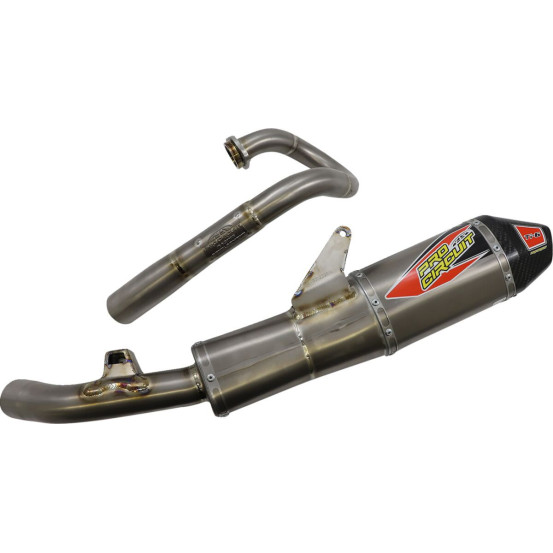 Ligne complète titane embout carbone Pro Circuit Ti6 Honda 250 CRF-R 2022