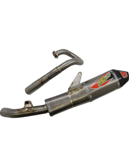 Ligne complète titane embout carbone Pro Circuit Ti6 Honda 250 CRF-R 2022