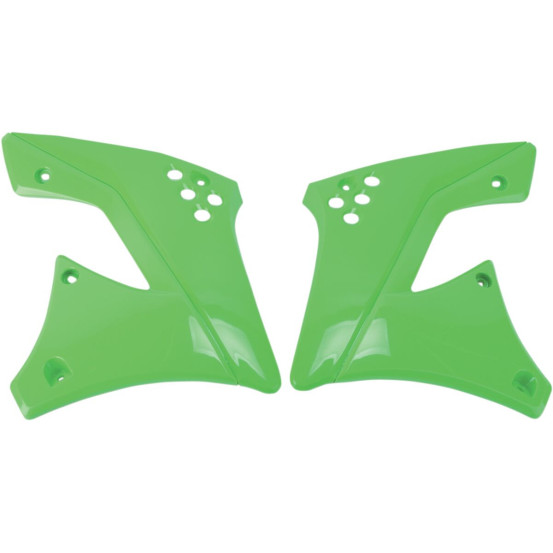 Ouies de radiateur - Vert - UFO Kawasaki 250 KXF 2009-2012