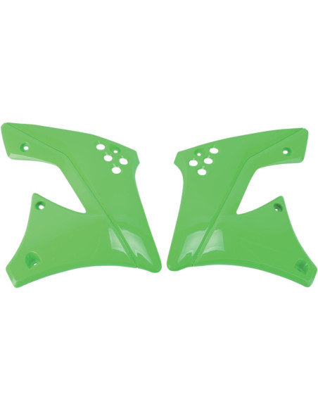 Ouies de radiateur - Vert - UFO Kawasaki 250 KXF 2009-2012