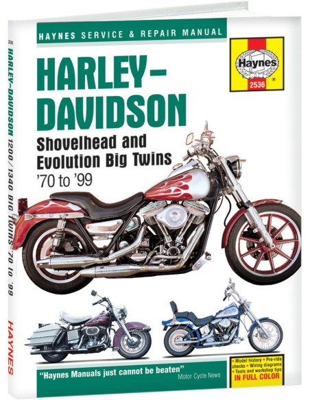 Manuel entretien et réparation HAYNES Harley Davidson Big twins 70-99 en Anglais