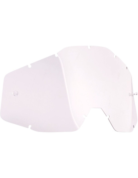 Ecran pour masque cross enfant FMF Powerbomb/Powercore - Clair