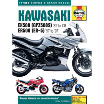 Manuel entretien et réparation HAYNES Kawasaki 500 GPZ 1987-2008 500 ER-5 1997-2007 en Anglais