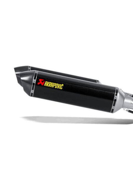 Silencieux de remplacement AKRAPOVIC Carbone gauche M-R01702CL