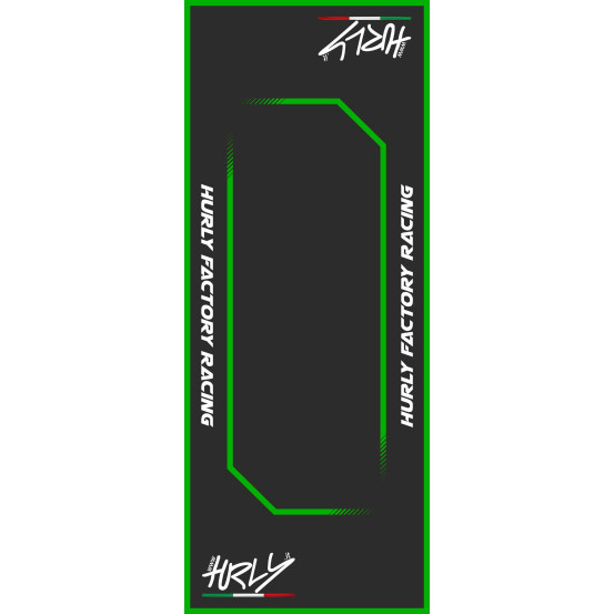 Tapis de sol environnemental HURLY 53x100cm Vert