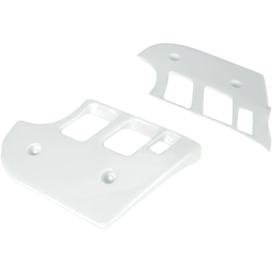 Ouies de radiateur - Blanc - UFO KTM GS/MX 1990-1992