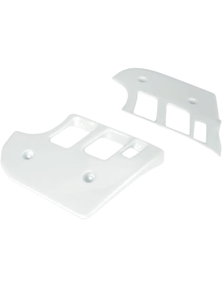 Ouies de radiateur - Blanc - UFO KTM GS/MX 1990-1992
