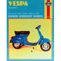 Manuel entretien et réparation HAYNES Vespa 1959-1978 en Anglais