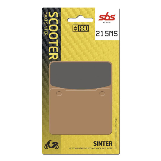 Plaquettes de frein SBS 215 MS Evo Sinter