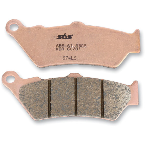 Plaquettes de frein SBS 674 LS Sinter