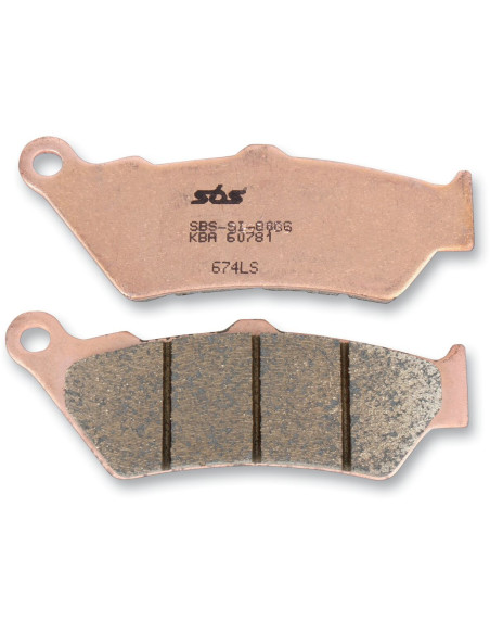Plaquettes de frein SBS 674 LS Sinter