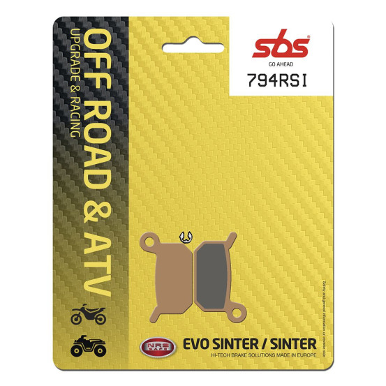 Plaquettes de frein SBS 794 RSI Sinter - Evo Sinter