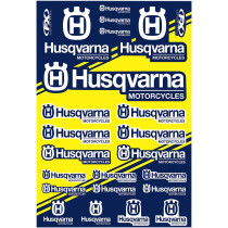 Planche d’autocollants Husqvarna Factory Effex