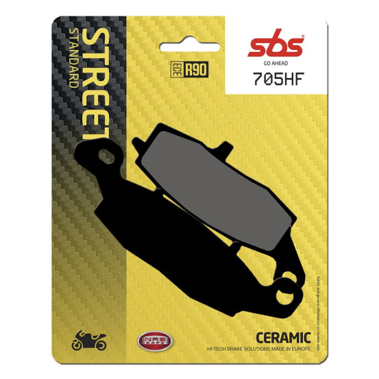 Plaquettes de frein SBS 705 HF Céramique