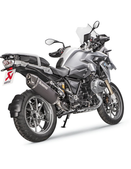 Silencieux AKRAPOVIC Titane Noir BMW R 1200 GS 2013-2018 Adventure 2014-2018