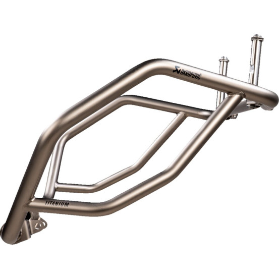 Pare carters haut AKRAPOVIC Titane BMW R 1250 GS Trophy - Rallye