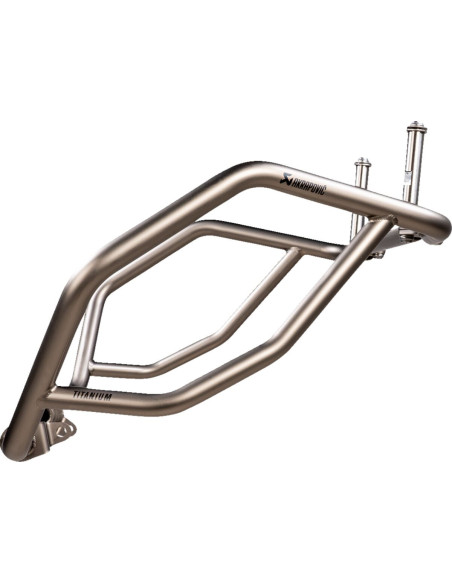Pare carters haut AKRAPOVIC Titane BMW R 1250 GS Trophy - Rallye