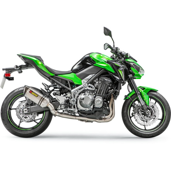 Collecteur inox AKRAPOVIC KAWASAKI Z900 2017-2018
