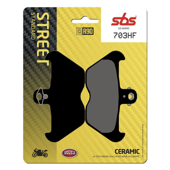 Plaquettes de frein SBS 703 HF Céramique