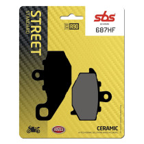 Plaquettes de frein SBS 687 HF Céramique