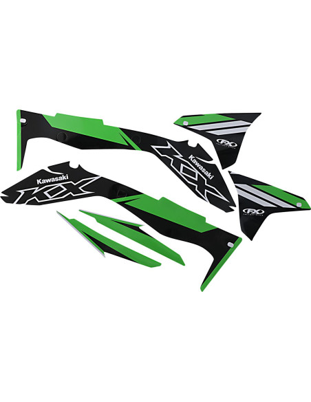 Kit Déco EVO 3 FACTORY EFFEX Kawasaki KX450F 2016-2018