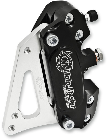 Etrier de frein avant Supermotard 4 pistons MOTO MASTER - Patte de déport disque 300mm + plaquettes - YAMAHA YZ / YZF