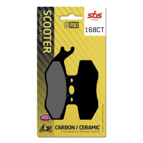 Plaquettes de frein SBS 168 CT Carbone Céramique