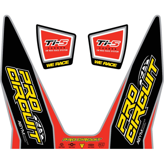 Stickers silencieux Pro Circuit TI-5