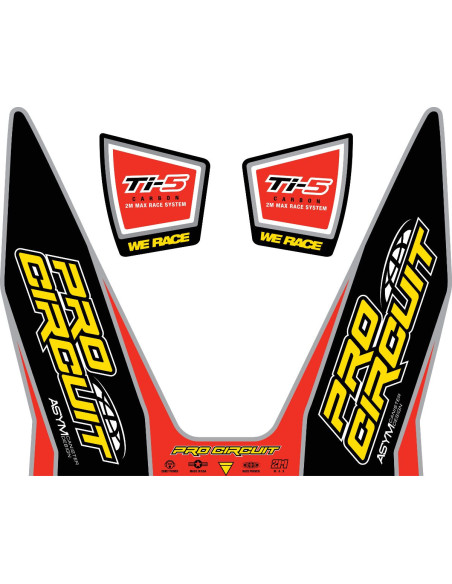 Stickers silencieux Pro Circuit TI-5
