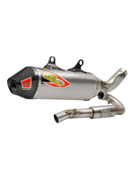 Ligne d'échappement Pro circuit TI-6 Titane Inox Ktm 250 SXF Husqvarna 250 FC 2023-2024