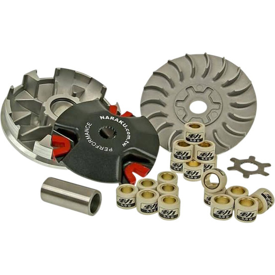 Kit Variateur Racing NARAKU Aprilia/Benelli/Beta/Derbi/Italjet/Kawasaki/Kymco/Malaguti/MBK/Peugeot/Sym/Yamaha 50cc