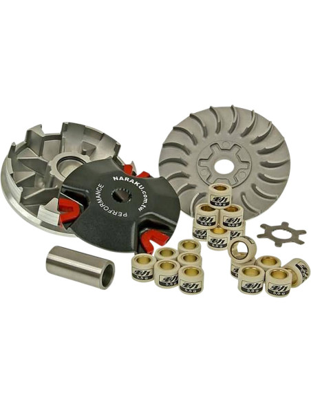 Kit Variateur Racing NARAKU Aprilia/Benelli/Beta/Derbi/Italjet/Kawasaki/Kymco/Malaguti/MBK/Peugeot/Sym/Yamaha 50cc