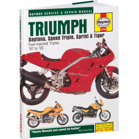 Manuel entretien et réparation HAYNES Triumph Daytona/Speed Triple/Sprint/Tiger 1997-2000 en Anglais
