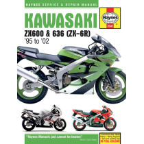 Manuel entretien et réparation HAYNES Kawasaki 600/636 ZX 1995-2002 en Anglais