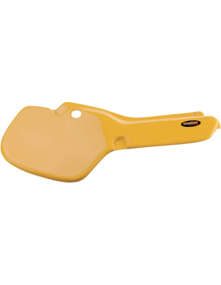 Plaques latérales MAIER pour 250 / 490 YZ 1982 - Jaune