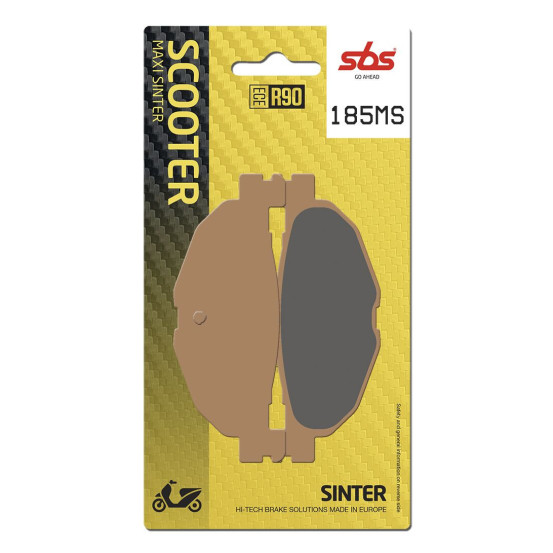 Plaquettes de frein SBS 185 MS Evo Sinter