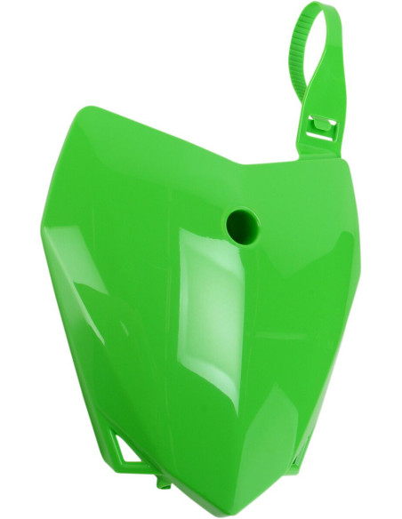 Plaque avant - Vert - UFO Kawasaki 110 KLX 2010-2013