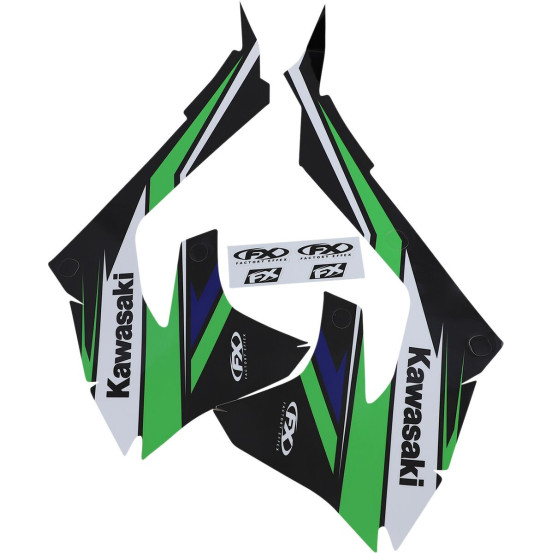 Kit Déco EVO FACTORY EFFEX Kawasaki 250 KXF 2021-2022 450 KXF 2019-2021