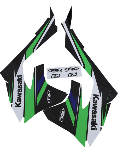 Kit Déco EVO FACTORY EFFEX Kawasaki 250 KXF 2021-2022 450 KXF 2019-2021