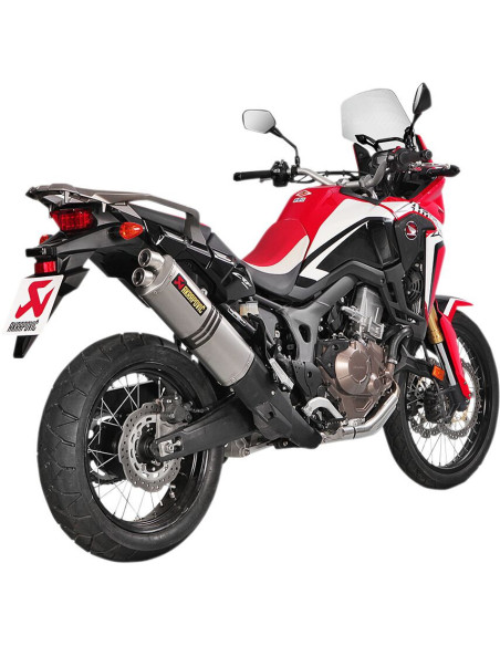 Silencieux AKRAPOVIC Titane Honda 1000 CRF Africa Twin 2018-2019
