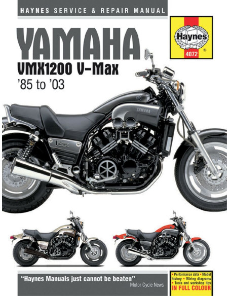Manuel entretien et réparation HAYNES Yamaha 1200 V-MAX 1985-2003 en Anglais