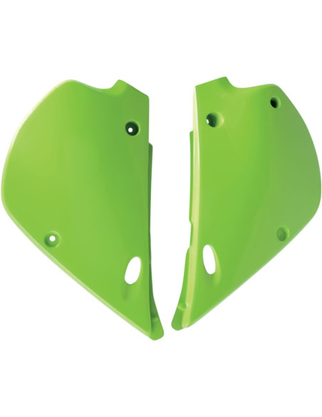Plaques latérales - Vert - UFO Kawasaki 80 KX 1991-1997