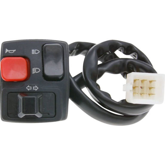Commodo gauche complet 101 OCTANE Aprilia/Derbi/Gilera 50cc