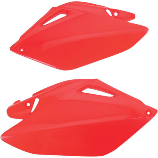 Plaques latérales - Rouge - UFO Honda 250 CRF R 2006-2009