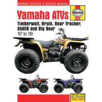 Manuel entretien et réparation HAYNES Yamaha Timberwolf/Bruin/Bear Tracker/Big Bear 1987-2009 en Anglais