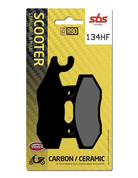 Plaquettes de frein SBS 134 HF Céramique